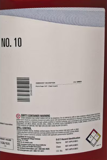 Mobil Jet Oil II – 5‑gal Pail